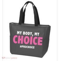 My Body My Choice Pro Choice Tote Bag thumb 3