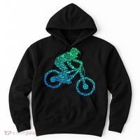 Mountain Bike MTB Downhill Biking Cycling Biker Hoodie thumb 0