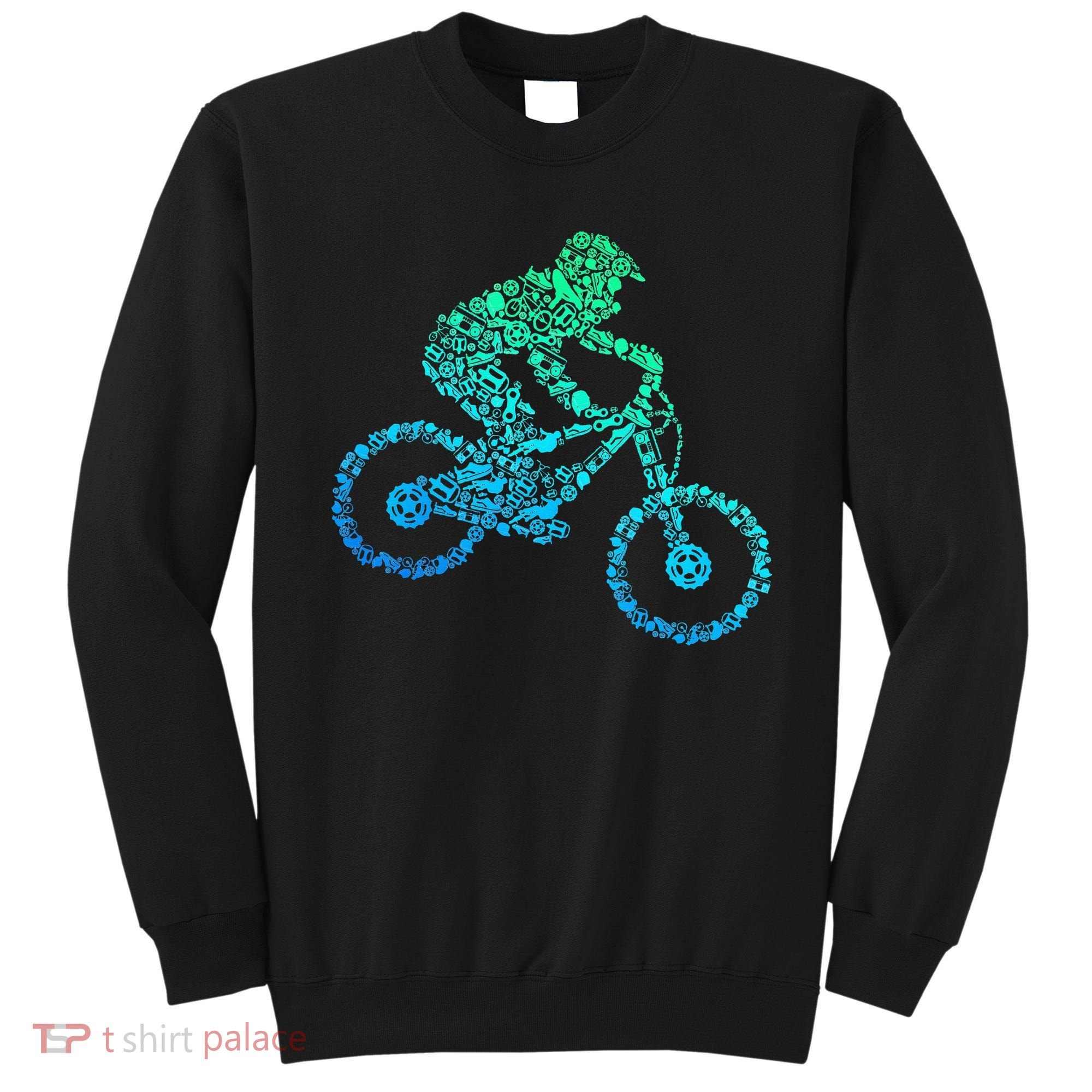 Mountain Bike MTB Downhill Biking Cycling Biker Sweatshirt