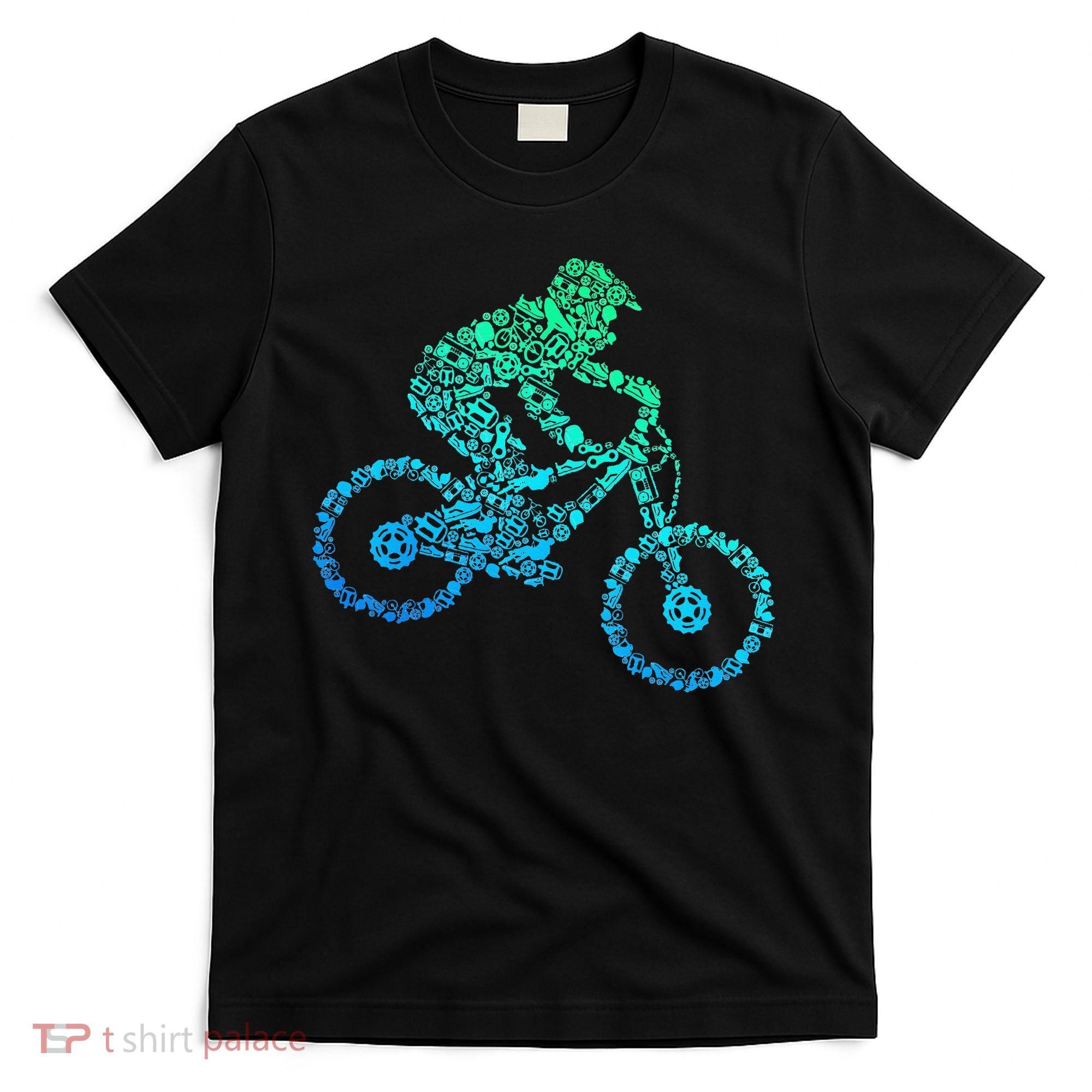 Mountain Bike MTB Downhill Biking Cycling Biker T-Shirt