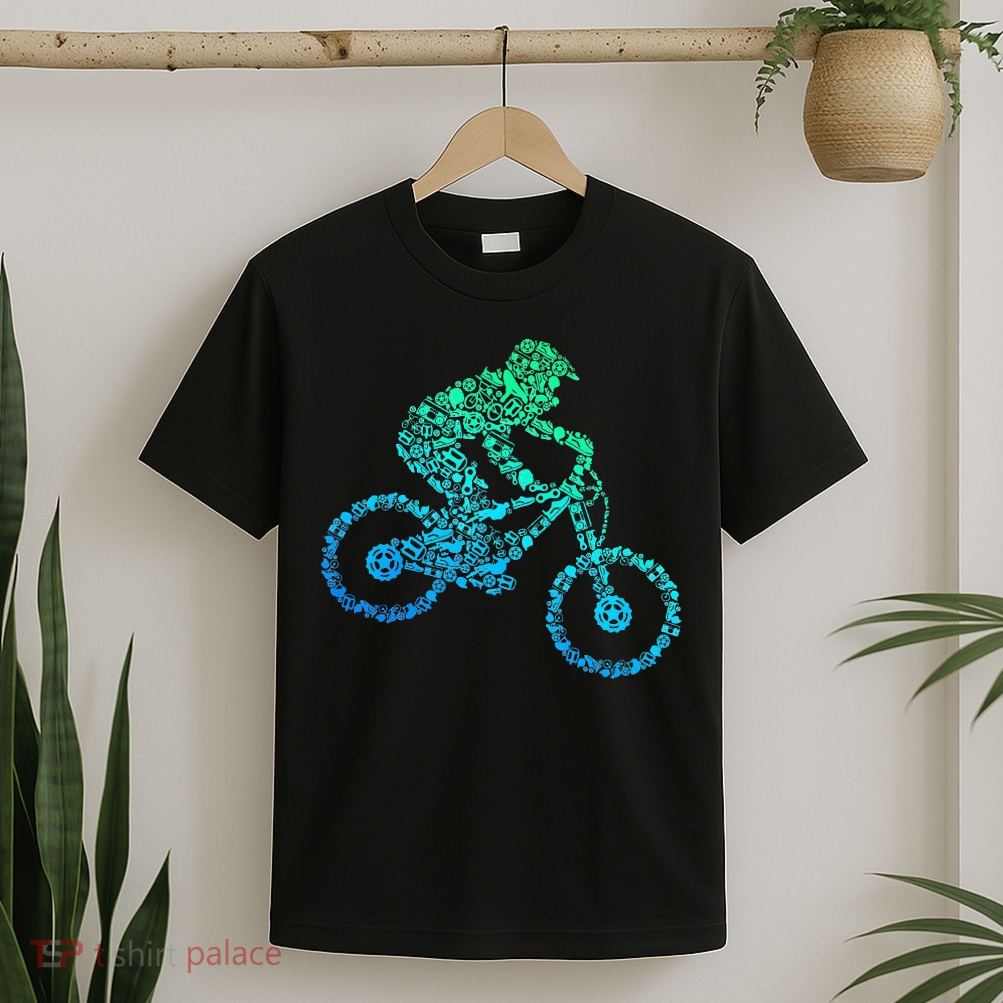 Mountain Bike MTB Downhill Biking Cycling Biker T-Shirt