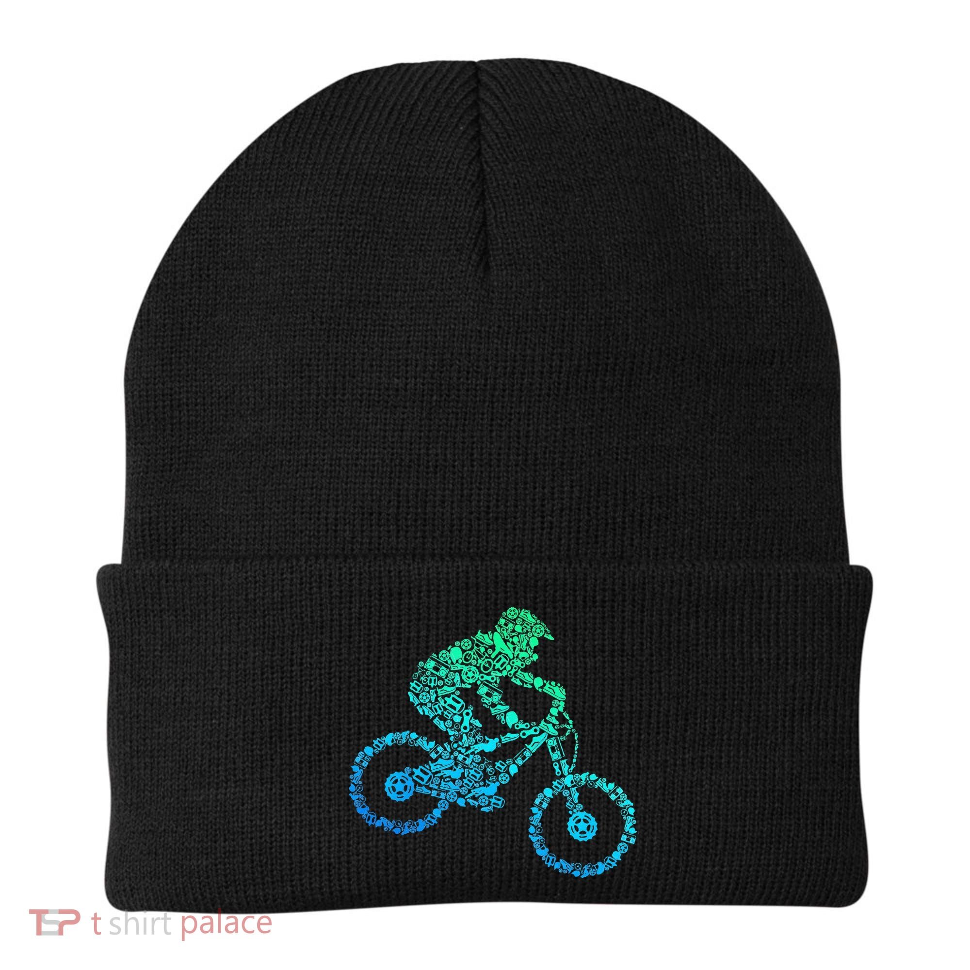 Mountain Bike MTB Downhill Biking Cycling Biker Beanie