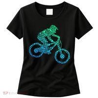 Mountain Bike MTB Downhill Biking Cycling Biker Women's T-Shirt thumb 0