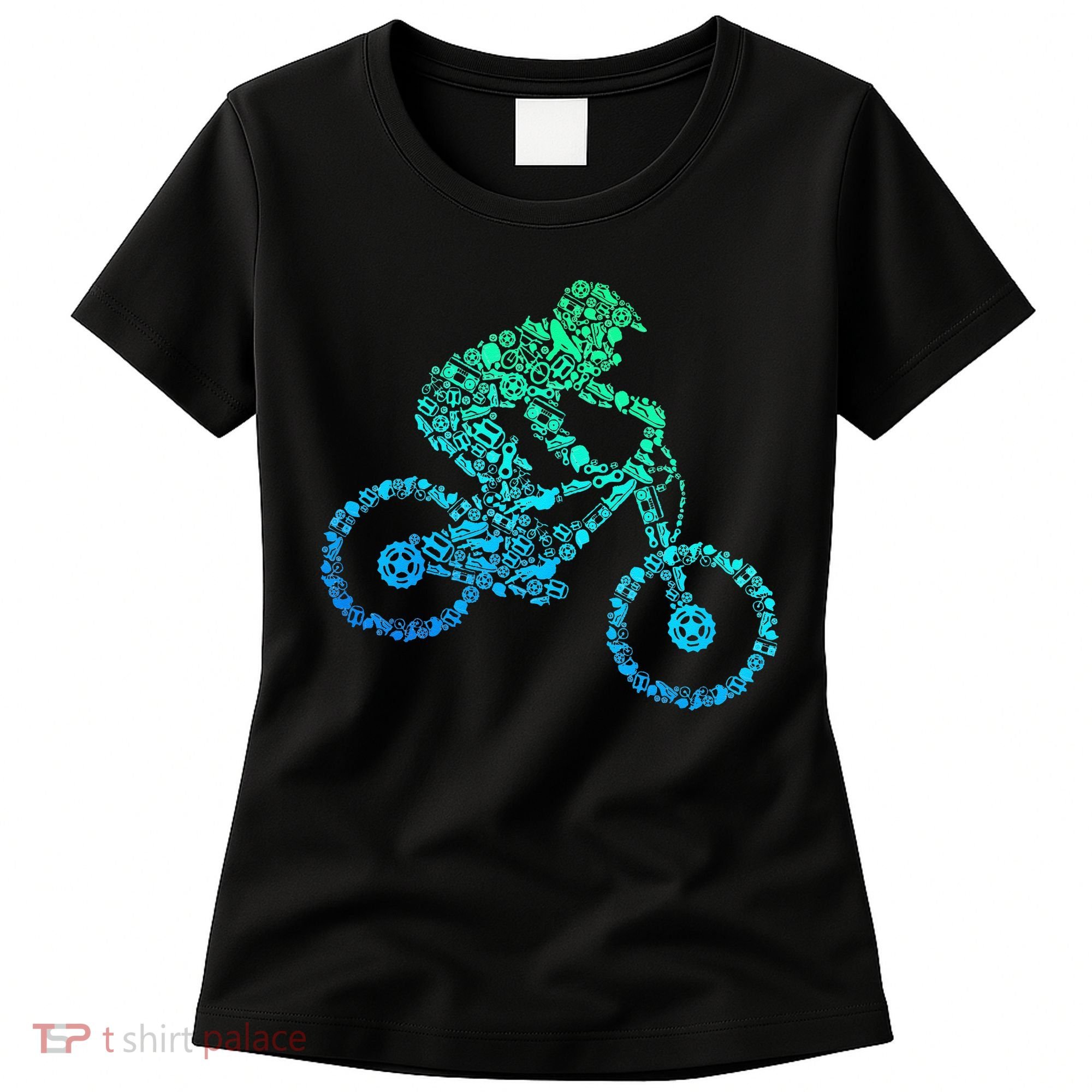 Mountain Bike MTB Downhill Biking Cycling Biker Women's T-Shirt