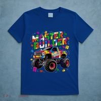 Master Builder Monster Truck Building Blocks Brick Gift T-Shirt thumb 5