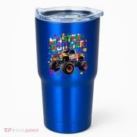 Master Builder Monster Truck Building Blocks Brick Gift Tumbler thumb 0