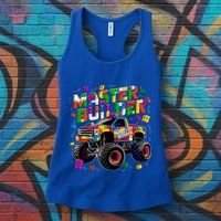 Master Builder Monster Truck Building Blocks Brick Gift Women's Tank Top thumb 3