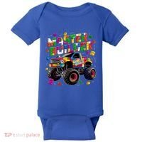 Master Builder Monster Truck Building Blocks Brick Gift Baby Bodysuit thumb 0