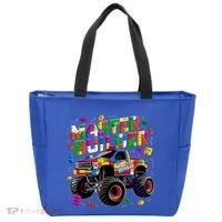 Master Builder Monster Truck Building Blocks Brick Gift Tote Bag thumb 0