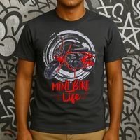 Mini Bike Mini Dirt Bike Mini Bikes For Adults Mini Bike T-Shirt thumb 3