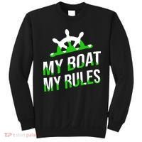 My Boat My Rules Sweatshirt thumb 0