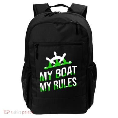 My Boat My Rules Backpack