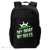 My Boat My Rules Backpack thumb 0