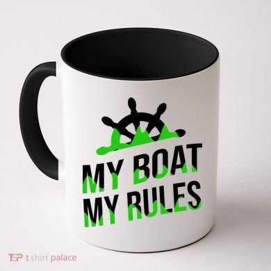 My Boat My Rules Coffee Mug