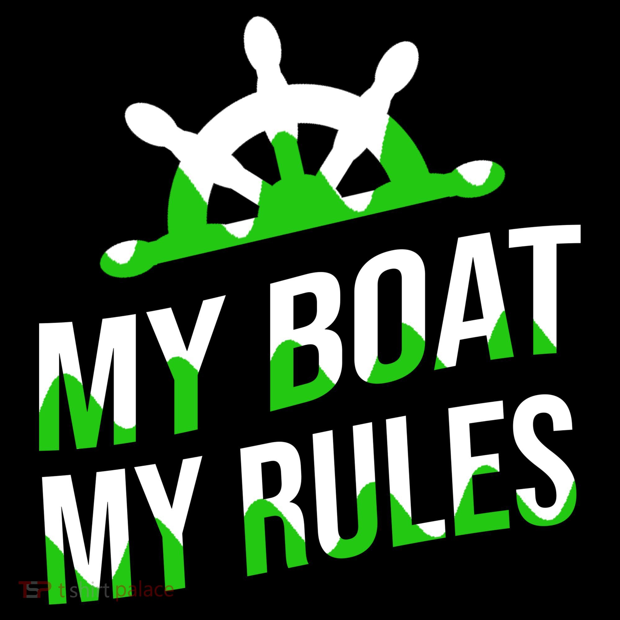 My Boat My Rules Baby Bodysuit