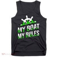 My Boat My Rules Tank Top thumb 0