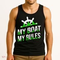 My Boat My Rules Tank Top thumb 3
