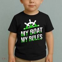 My Boat My Rules Toddler T-Shirt thumb 2