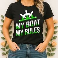 My Boat My Rules Women's T-Shirt thumb 2