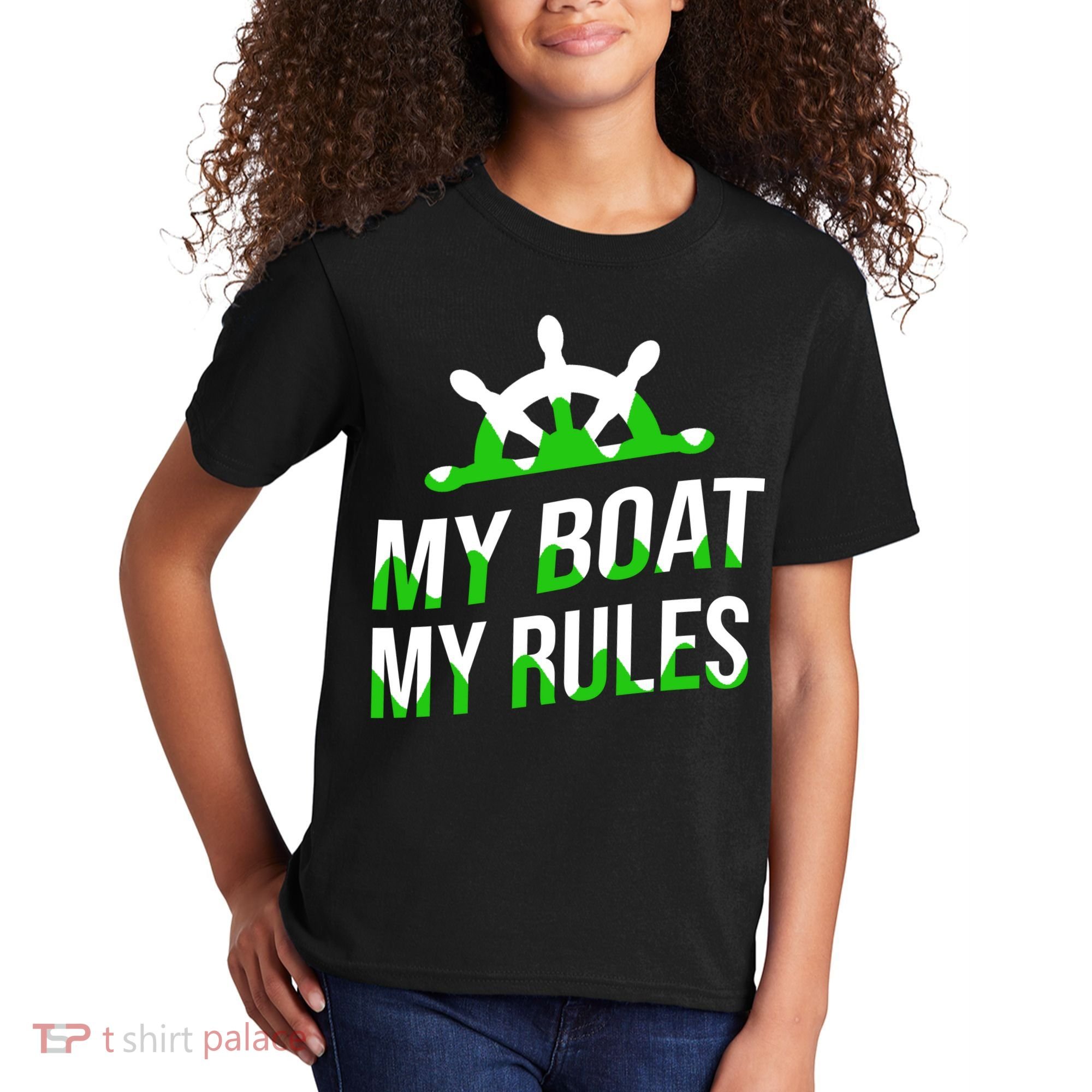 My Boat My Rules Kids T-Shirt