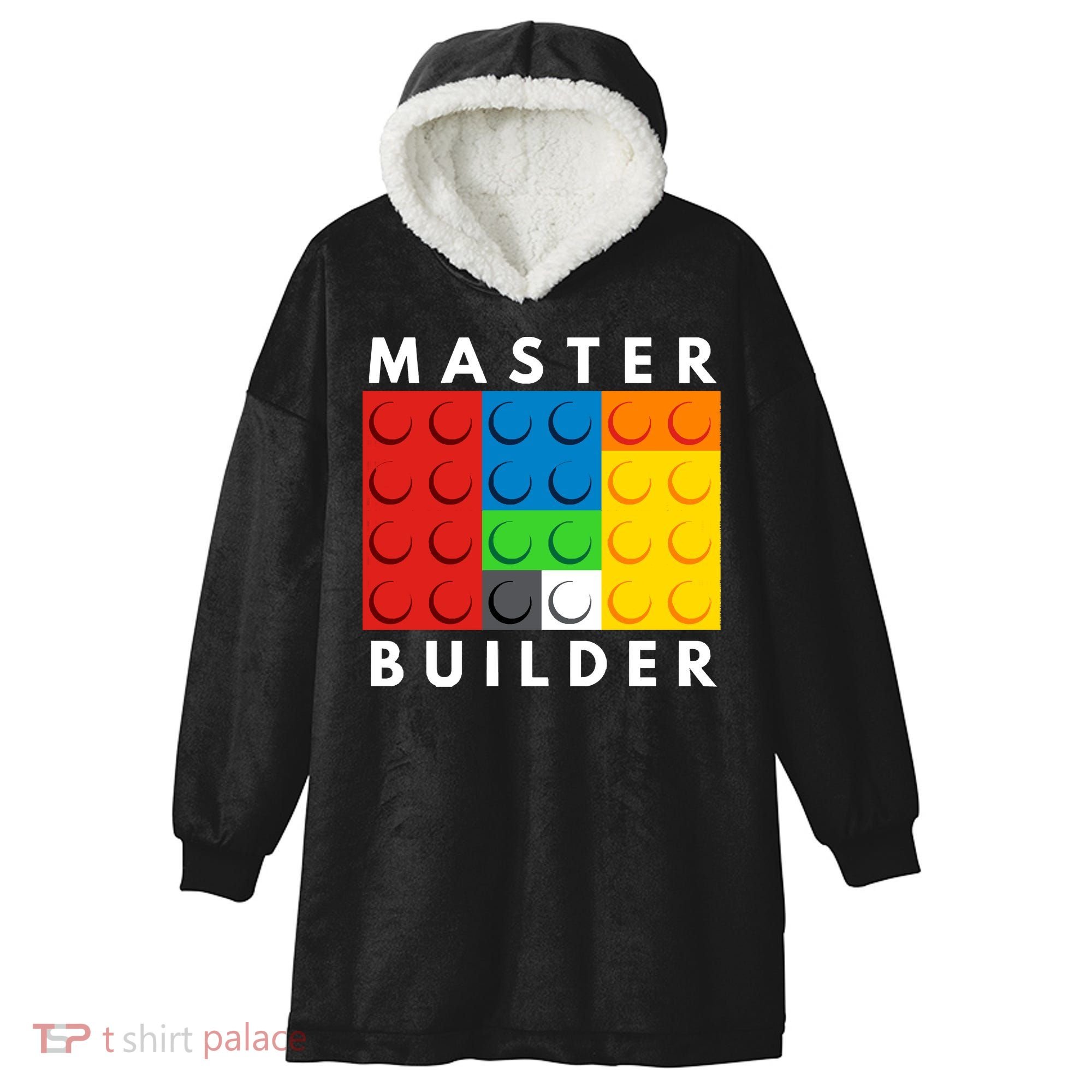 Master Builder Hooded Wearable Blanket