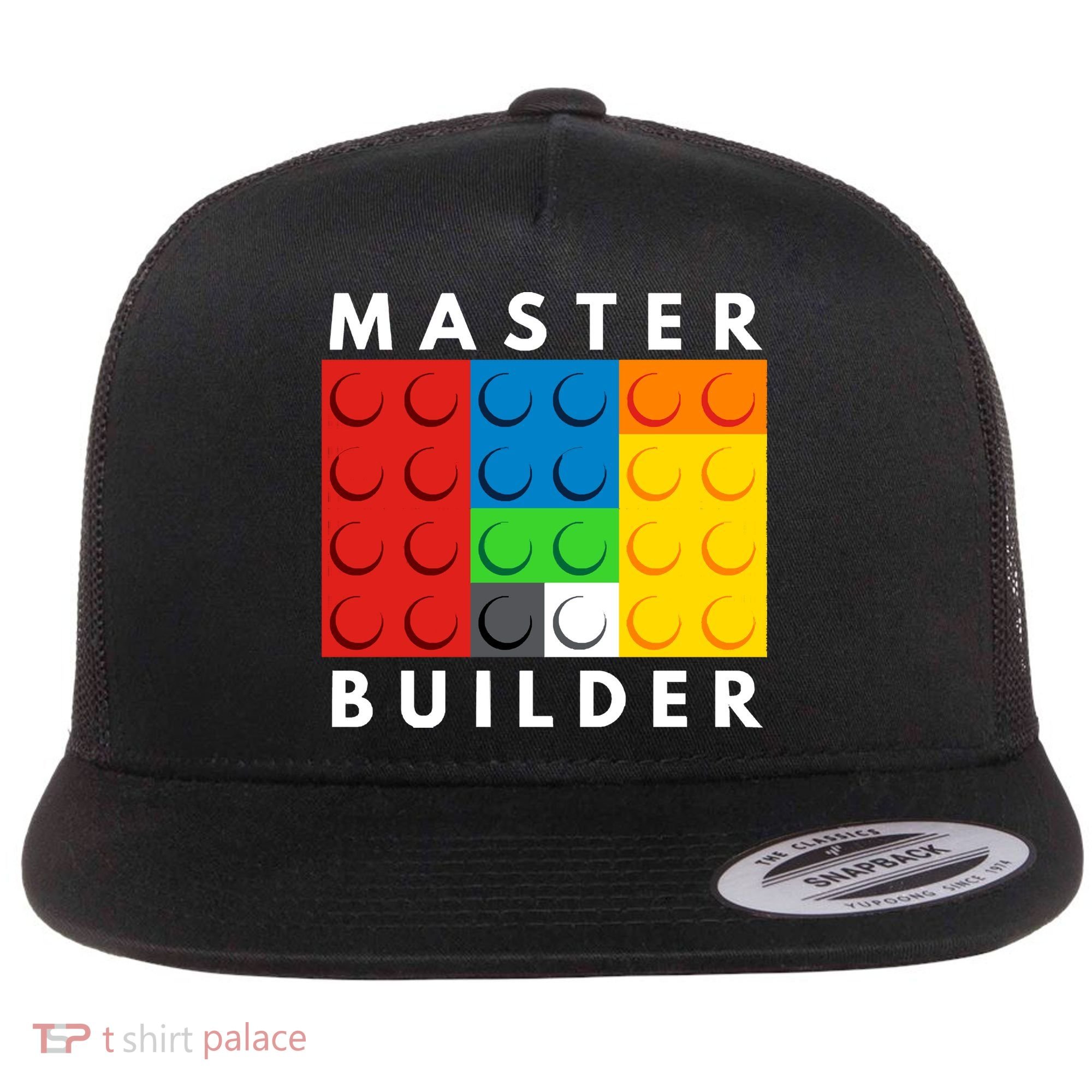 Master Builder Flat Bill Trucker Hat