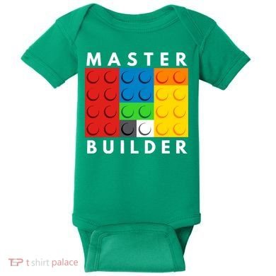 Master Builder Baby Bodysuit