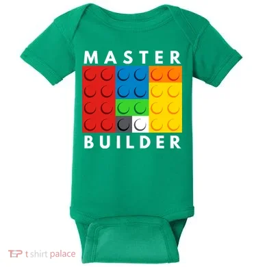Master Builder Baby Bodysuit