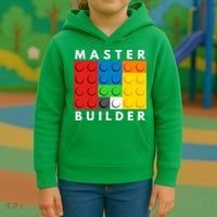 Master Builder Kids Hoodie thumb 3