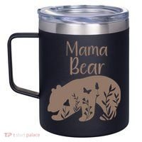 Mama Bear 12oz Stainless Steel Coffee Mug thumb 2