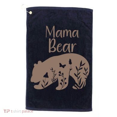 Mama Bear Golf Towel