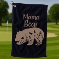 Mama Bear Golf Towel thumb 1