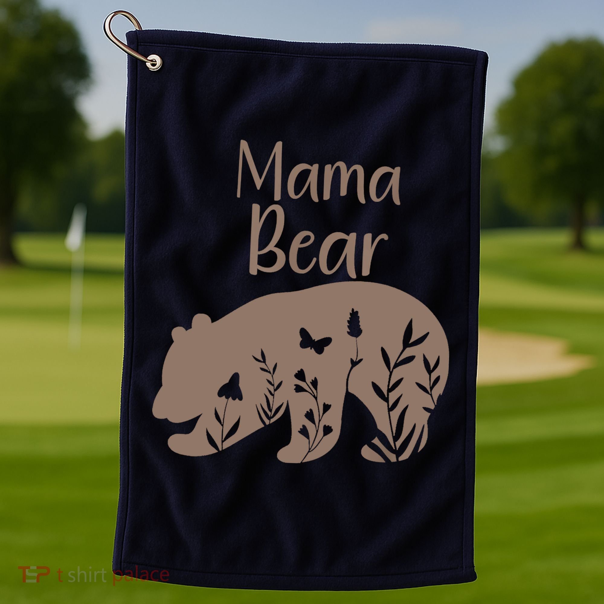 Mama Bear Golf Towel