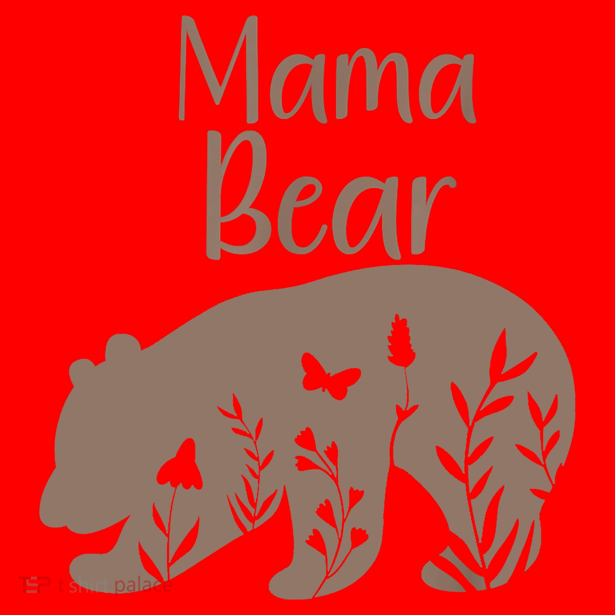 Mama Bear Santa Hat