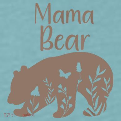 Mama Bear Sueded Cloud Jersey T-Shirt