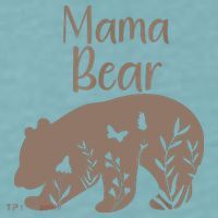 Mama Bear Sueded Cloud Jersey T-Shirt thumb 2