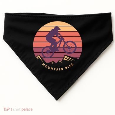 Mountain Bike USA-Made Doggie Bandana