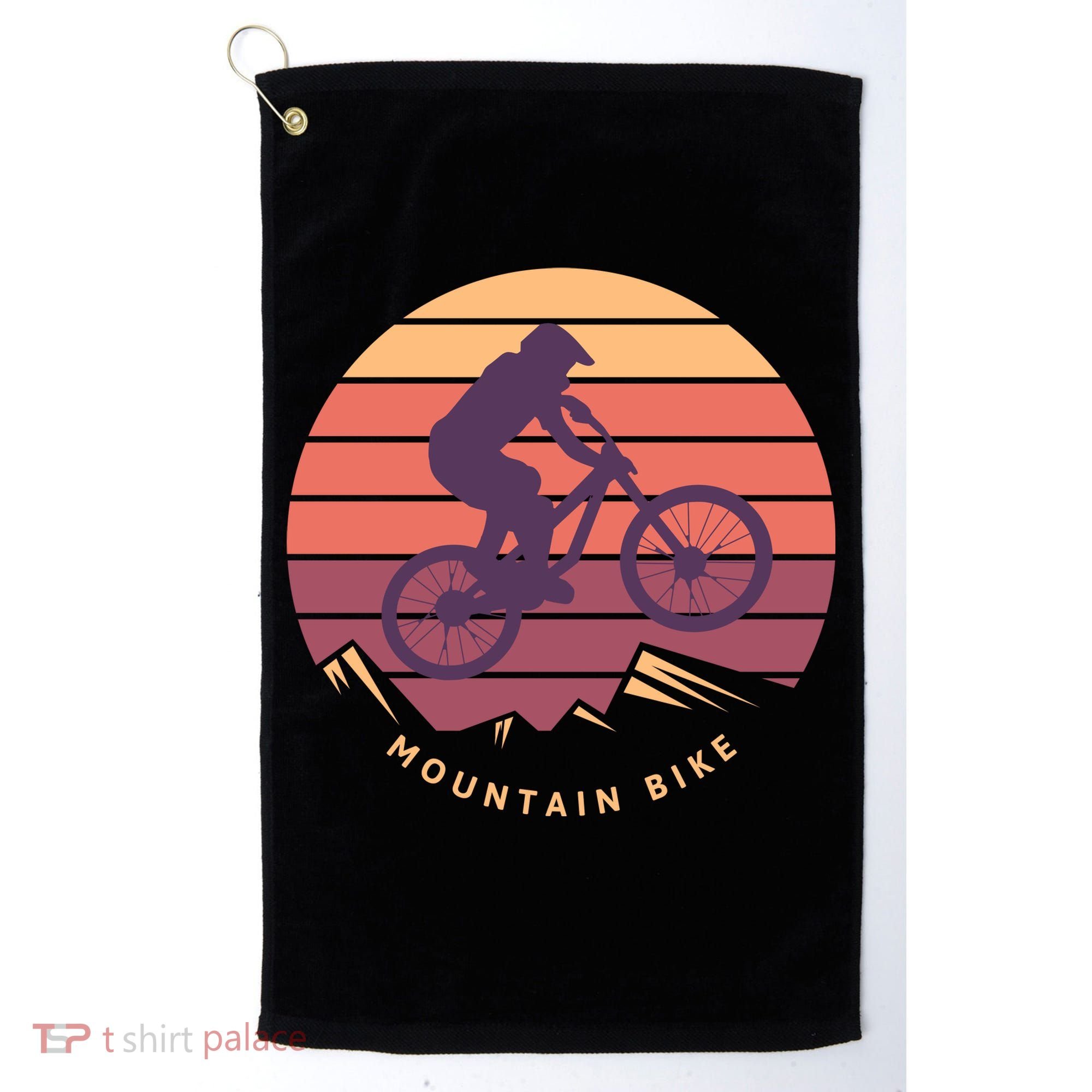 Mountain Bike Golf Towel