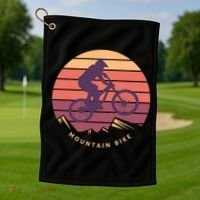 Mountain Bike Golf Towel thumb 1