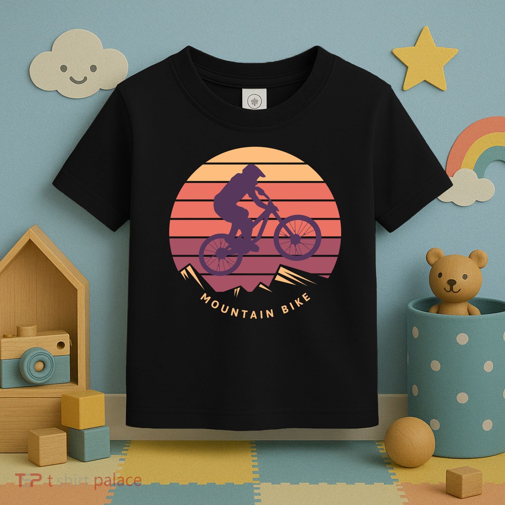 Mountain Bike Toddler T-Shirt