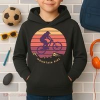 Mountain Bike Kids Hoodie thumb 2