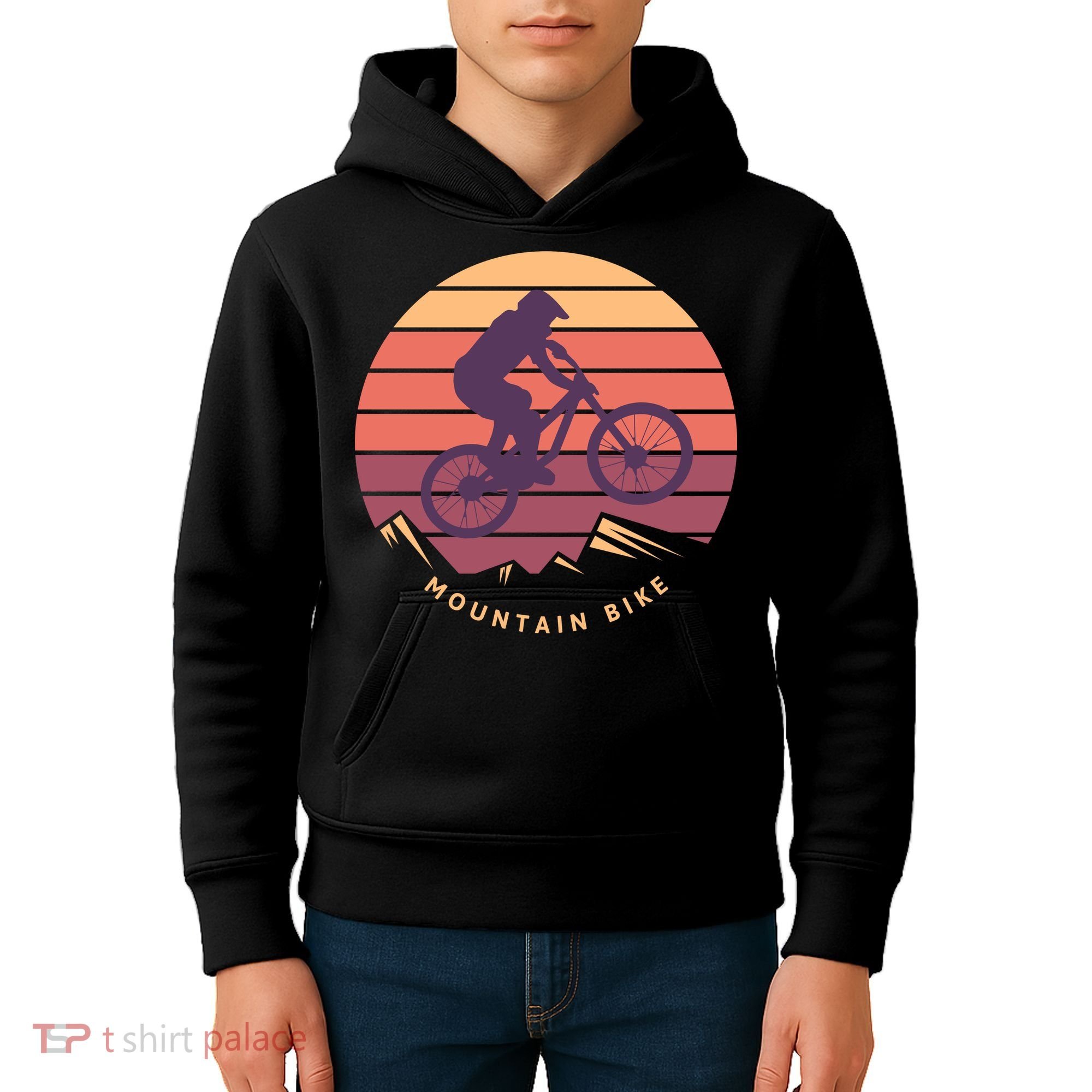 Mountain Bike Kids Hoodie
