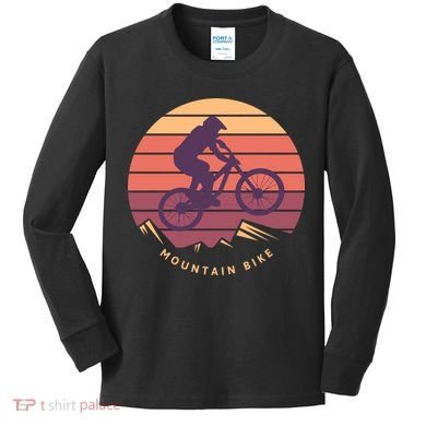 Mountain Bike Kids Long Sleeve Shirt