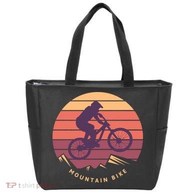 Mountain Bike Tote Bag