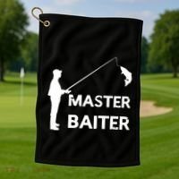 Master Baiter Golf Towel thumb 1