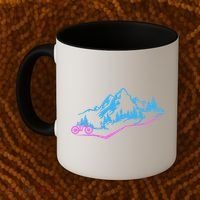 Mountain Bike Mtb Cycling Mountain Biker Biking Cyclist Gift Coffee Mug thumb 2
