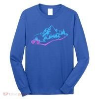 Mountain Bike Mtb Cycling Mountain Biker Biking Cyclist Gift Long Sleeve Shirt thumb 0