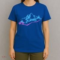 Mountain Bike Mtb Cycling Mountain Biker Biking Cyclist Gift T-Shirt thumb 4