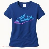 Mountain Bike Mtb Cycling Mountain Biker Biking Cyclist Gift Women's T-Shirt thumb 0