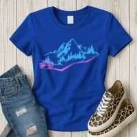 Mountain Bike Mtb Cycling Mountain Biker Biking Cyclist Gift Women's T-Shirt thumb 3